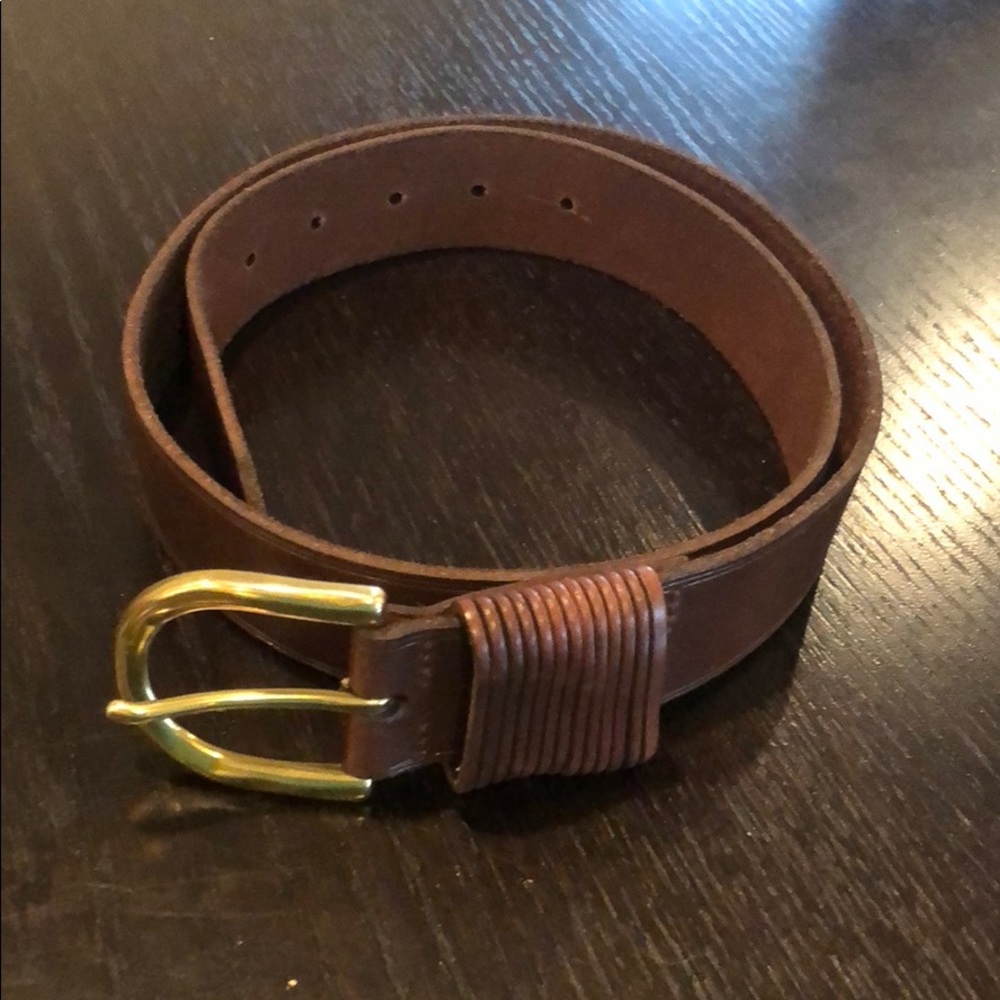 Ladies Ralph Lauren brown belt